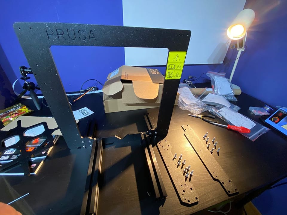 Building a 3D printer: the Prusa i3 MK3S+